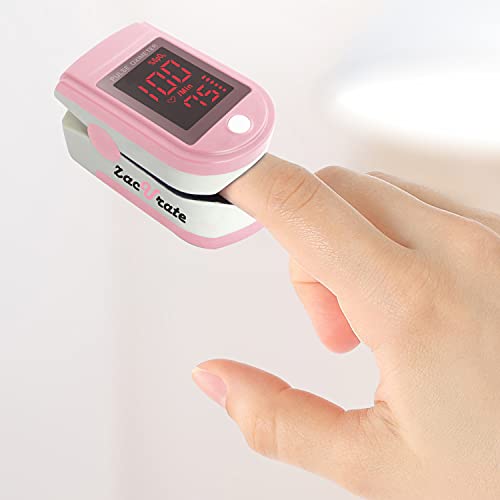 Zacurate Pro Series 500DL Fingertip Pulse Oximeter and Blood Oxygen Saturatio...