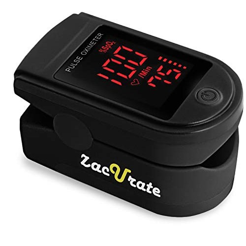 Zacurate Pro Series 500DL Fingertip Pulse Oximeter Blood Oxygen Saturation Mo...