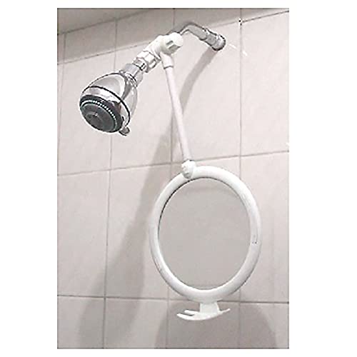Zadro Telescoping Shower Mirror, Fog Free Shaving & Grooming Mirror 2X Magnif...