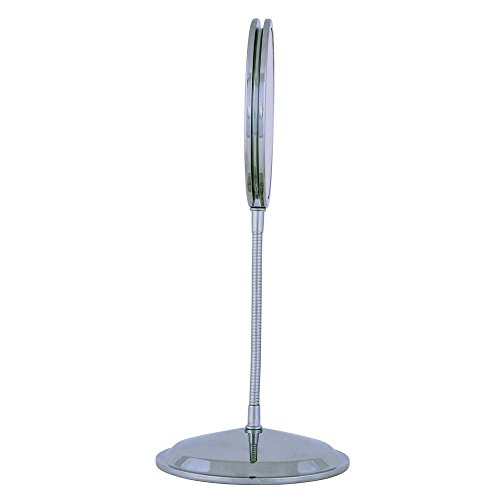 Zadro Triple Vision Gooseneck Vanity and Wall Mount Mirror, Chrome Finish