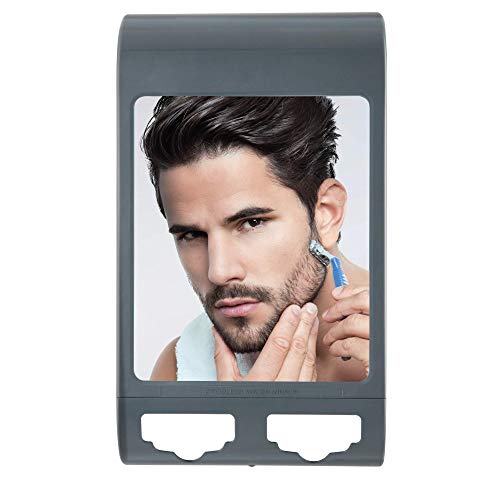 Zadro Z'Fogless Water Travel Portable Fogless Shaving Grooming Mirror for Bea...