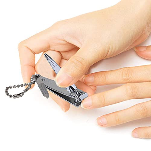 (6 Pack) Nail Clippers Set Stainless Steel Fingernail Clippers, Sharpest Nail...