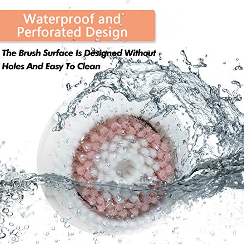 Facial Cleansing Brush Heads Replacement Compatible with Radiance Face Brush ...