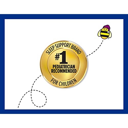 Zarbee's Naturals Children's Sleep with Melatonin Supplement, Natural Grape F...