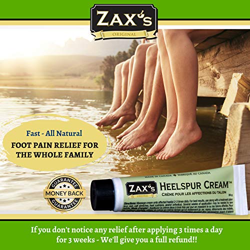 Zax's Original Heelspur Cream - Top Selling Foot Pain Cream: Fast Pain & Infl...
