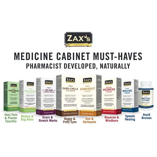 Zax's Original Heelspur Cream - Top Selling Foot Pain Cream: Fast Pain & Infl...