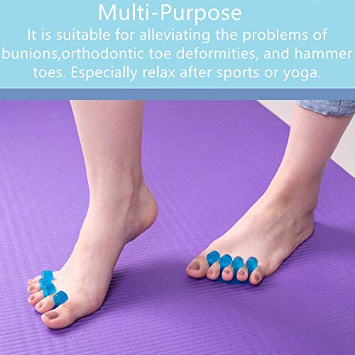 ZaxSota Toe Separators Pedicure, toe spacers for Nail Polish, Toenail Divider...
