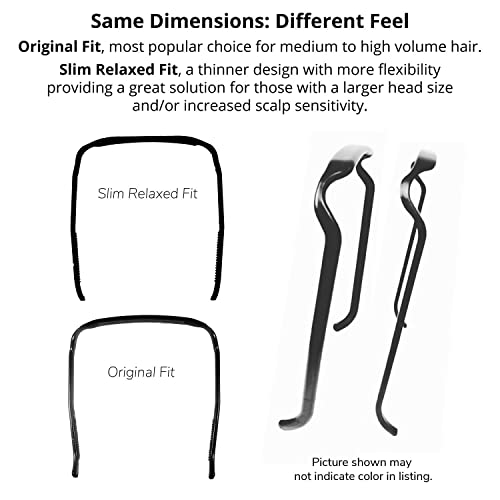 Zazzy Bandz - Curly Thick Hair Headband - Hair Blending (Original Fit, Espresso)