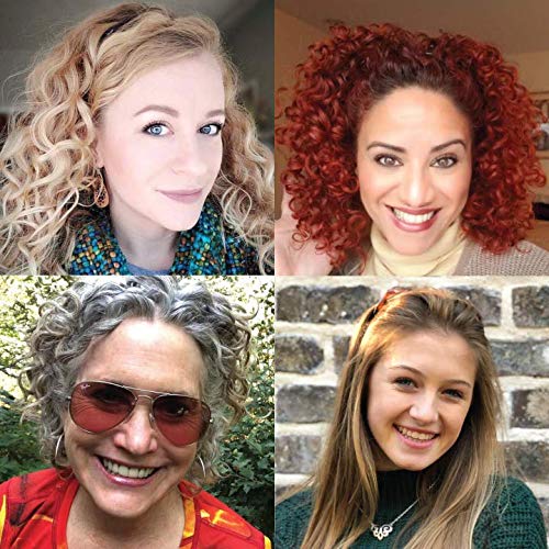 Zazzy Bandz - Curly Thick Hair Headband - Hair Blending (Original Fit, Espresso)