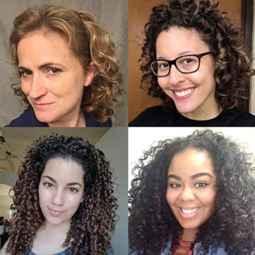 Zazzy Bandz - Curly Thick Hair Headband - Hair Blending (Original Fit, Espresso)