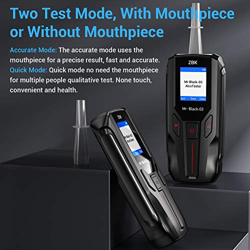 Breathalyzer to Test Alcohol, Professional-Grade Accuracy Sensor Alcohol Test...