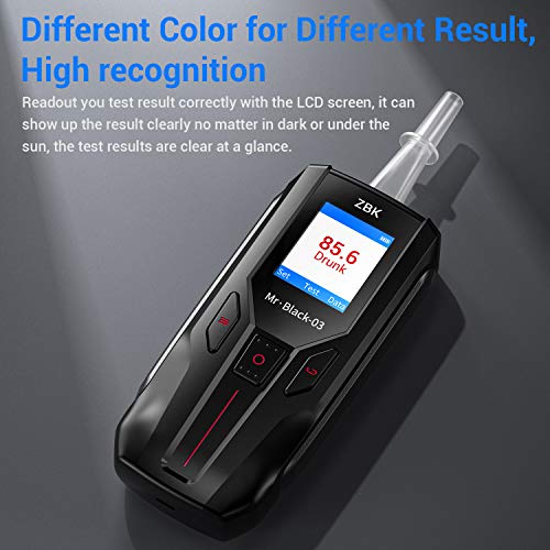 Breathalyzer to Test Alcohol, Professional-Grade Accuracy Sensor Alcohol Test...
