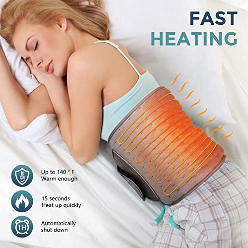 Heating Pad XL Electric Heat Pads with 4 Timer Settings 12 Inch x 48 Inch Ult...