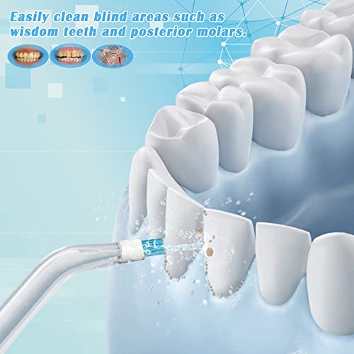 Pack of 5 Plaque Seeker Replacement Tips for Waterpik Water Flosser and Other...