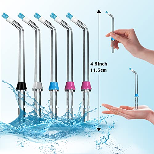 Pack of 5 Plaque Seeker Replacement Tips for Waterpik Water Flosser and Other...