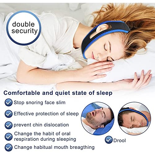 Sleep Snoring Solutions Care Kit, Stop Snoring for Better Deep Sleep, 4 Snore...