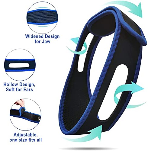 Sleep Snoring Solutions Care Kit, Stop Snoring for Better Deep Sleep, 4 Snore...