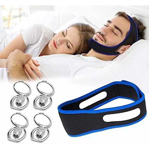 Sleep Snoring Solutions Care Kit, Stop Snoring for Better Deep Sleep, 4 Snore...