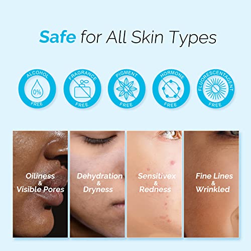 Hyaluronic Acid Serum for Face, with 2% Pure Hyaluronic Acid and Vitamin B5, ...