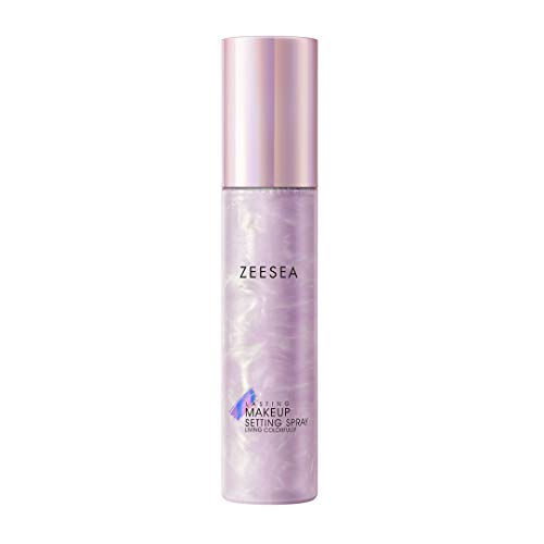 ZEESEA Pink Universe Series Setting Spray, Natural satin gloss finish, Hydrat...