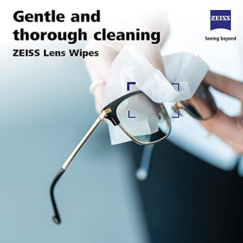 Carl Zeiss Lens Wipes 120 Ct - Individually Wrapped Camera, Glasses Wipes - E...