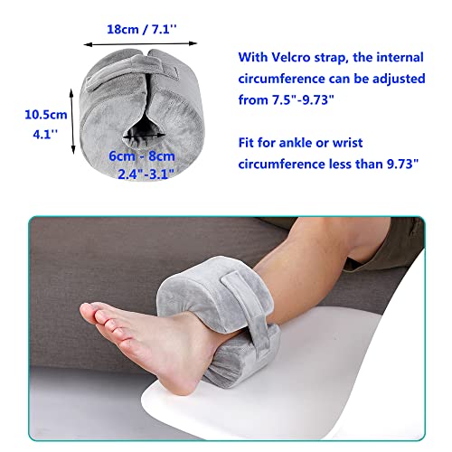 Foot Elevation Pillow Ankle Heel Elevator Wedge Foot Support Pillow Medical A...