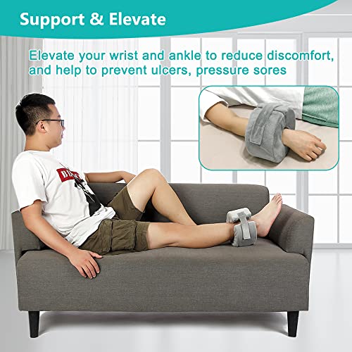 Foot Elevation Pillow Ankle Heel Elevator Wedge Foot Support Pillow Medical A...