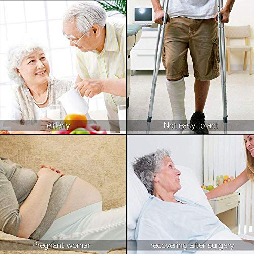 Handicap Grab Bars Rails 30-Inch Toilet Handrails Bathroom Safety Bar Hand Su...