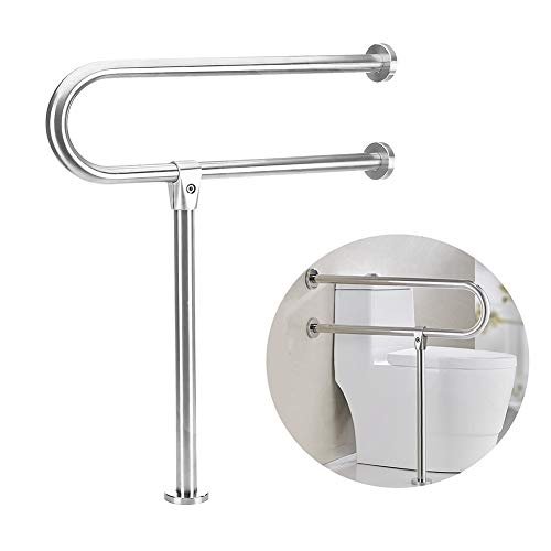 Handicap Grab Bars Rails 30-Inch Toilet Handrails Bathroom Safety Bar Hand Su...