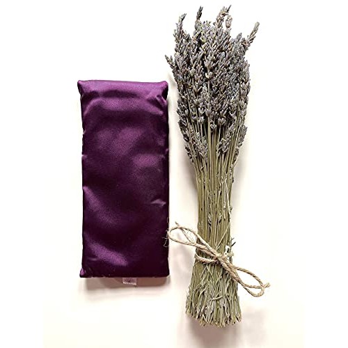 Zen Nation Yoga Eye Pillow- Lavender and Flaxseed- Includes Washable Cover - ...