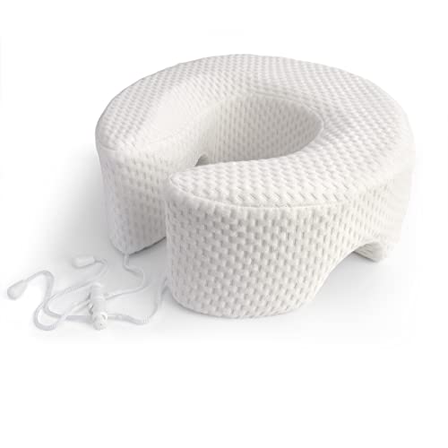 Breathe Easy Face Down Pillow - Premium Adjustable Face Cradle Pillow Providi...