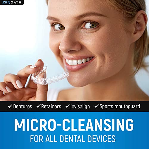 Retainer Cleaner - Denture Cleaning Tablets - Formulated in USA - Clean Mouth...