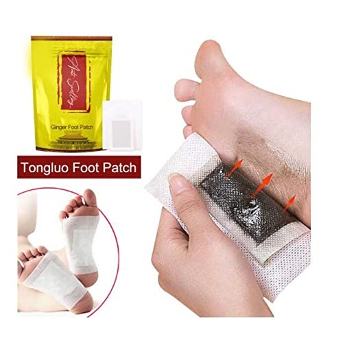 20PCS Anti Swelling Ginger Patch,Ginger Foot Pads for Foot Care, Relieve Stre...