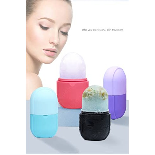 Ice Roller for Face,Reusable Ice Face Roller Skin Care Tools, Face Massage, S...