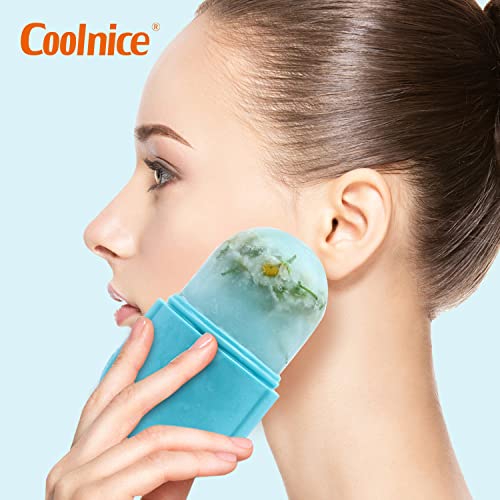 Ice Roller for Face,Reusable Ice Face Roller Skin Care Tools, Face Massage, S...