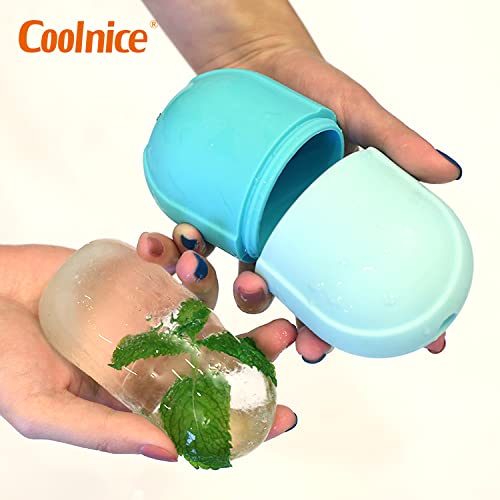 Ice Roller for Face,Reusable Ice Face Roller Skin Care Tools, Face Massage, S...