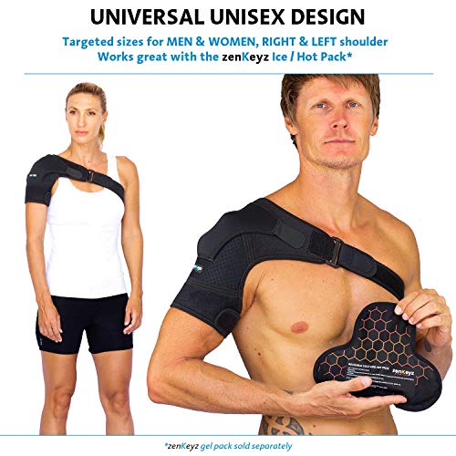 Shoulder Brace for Men Women - for Torn Rotator Cuff Support,Tendonitis, Disl...