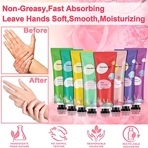 Lotion Sets for Women Gift W/Lip Gloss Lip Balm Travel Size Hand Cream Lipsti...