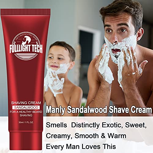 Shaving Cream,Travel Shave Cream Gift Set Close Shave Luxury Mens Shaving Cre...