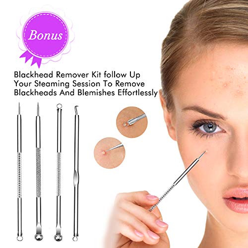 Zenpy Nano Ionic Facial Steamer Hot Mist Face Steamer Home Sauna SPA Face Hum...