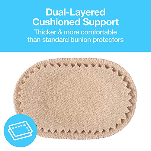 ZenToes 48 CT Bunion Cushions Waterproof and Odor Resistant Toe and Foot Prot...
