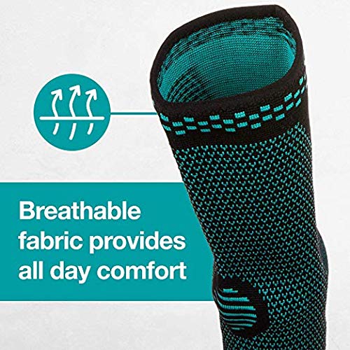 ZenToes Ankle Brace Compression Socks, Pair, Open Toe Sleeves Help Reduce Swe...
