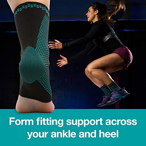 ZenToes Ankle Brace Compression Socks, Pair, Open Toe Sleeves Help Reduce Swe...