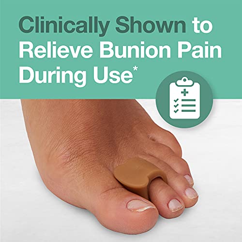 ZenToes Gel Toe Separators for Overlapping Toes, Bunions, Big Toe Alignment, ...