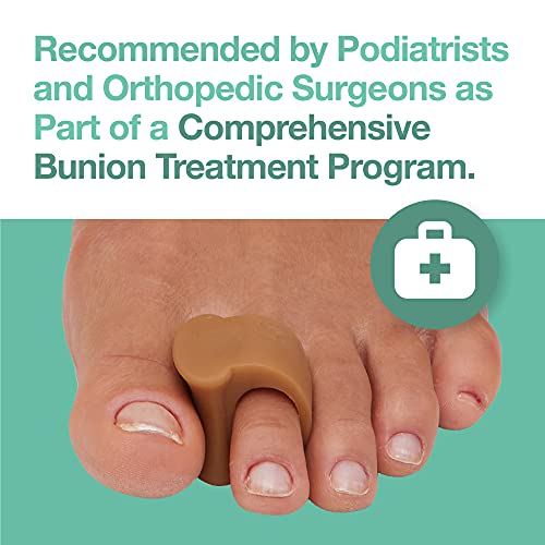 ZenToes Gel Toe Separators for Overlapping Toes, Bunions, Big Toe Alignment, ...