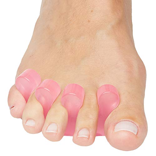 ZenToes Gel Toe Separators for Pedicure, Nail Polish, Toenail Trimming - Set ...