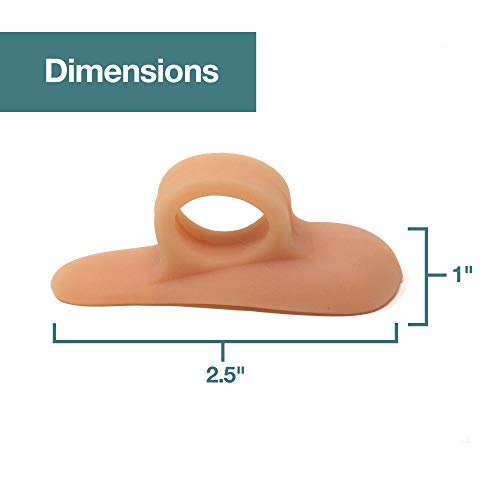 ZenToes Hammer Toe Straightener and Corrector 4 Pack Crests Relieve Foot Pain...