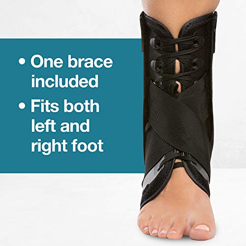 ZenToes Lace Up Ankle Brace for Women and Men, Adjustable Compression Straps,...