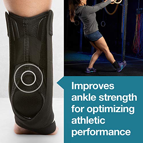 ZenToes Lace Up Ankle Brace for Women and Men, Adjustable Compression Straps,...