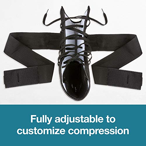 ZenToes Lace Up Ankle Brace for Women and Men, Adjustable Compression Straps,...